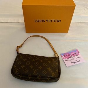 Authentic vintage louis vuitton pochette accessories